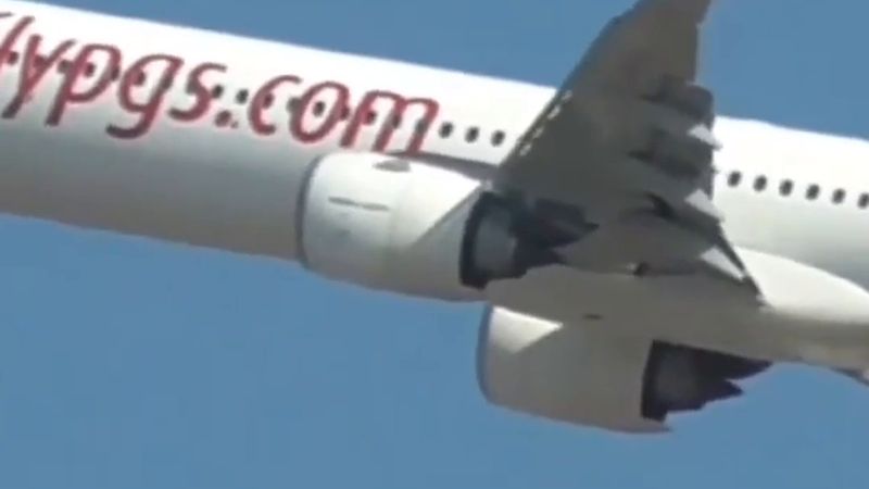 Pegasus Frankfurt: hava trafik kontrolü uçağın 65 km/s'de durdurulduğunu doğruladı