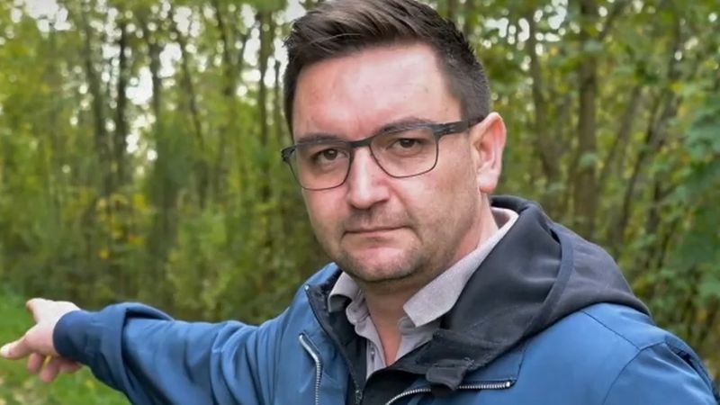 Traun'da orman yoluna boyun hizasında diş ipi tuzağı: polis faili arıyor