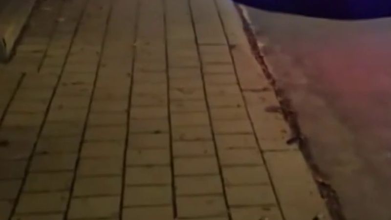 Maasmechelen'de havai fişek bombası bir evin ön kapısını yerinden fırlattı