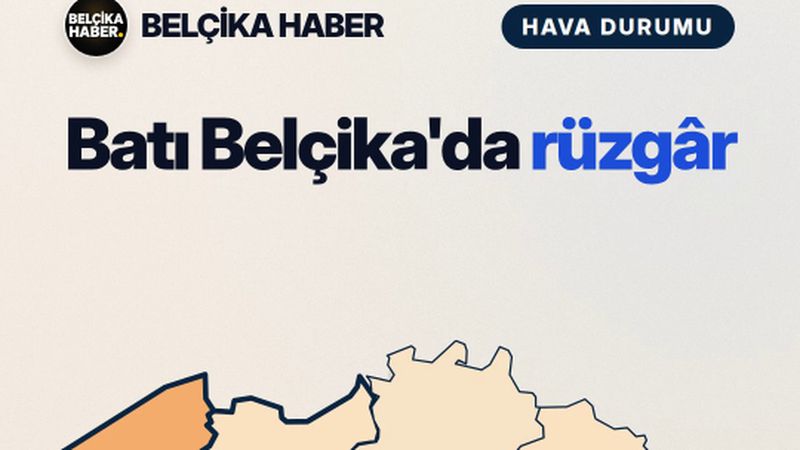 Batı Belçika'da rüzgâr iki gün daha sürüyor