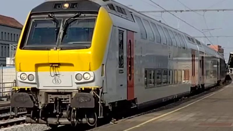 Kortrijk-Zottegem arasında 30 Ekim-2 Kasım'da havalimanı treni yerine otobüs