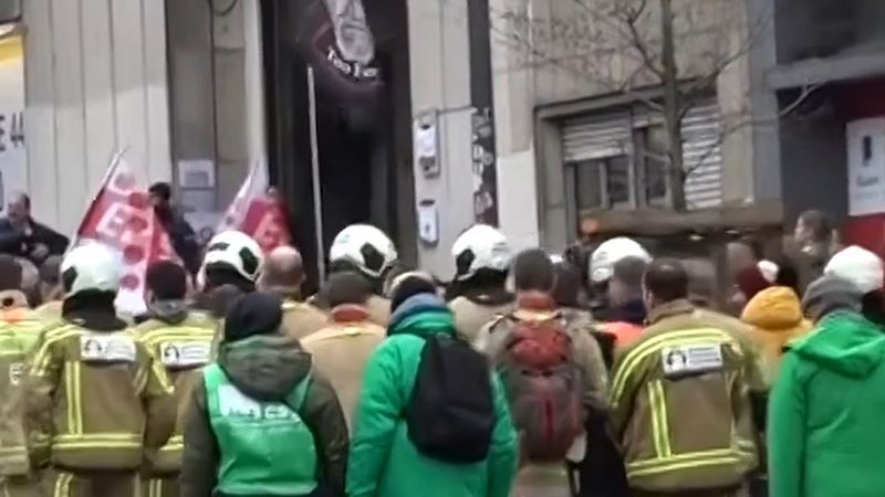 Brüksel'de 3 Kasım Salı Avrupa itfaiyeci yürüyüşü: Kuzey Garı ve Tour et Taxis çevresinde trafik aksaması bekleniyor