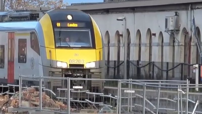 Belçika'da 2-6 Kasım'da Leuven ile Landen arasında tren yok