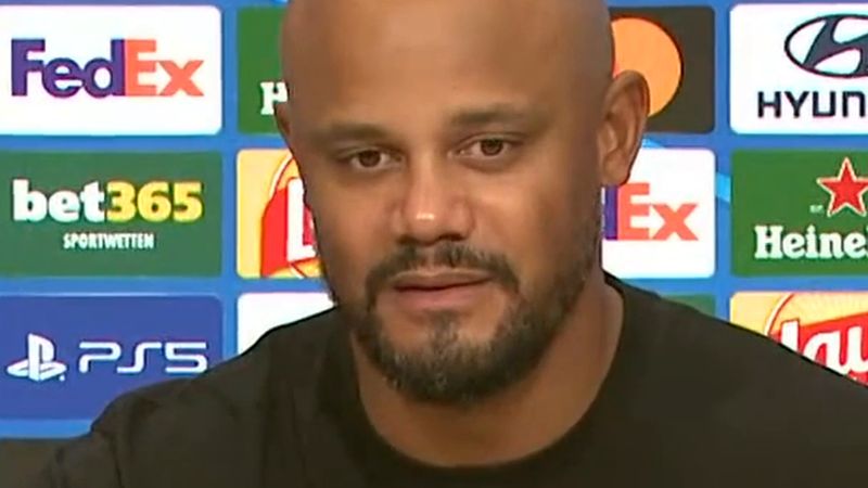 Kompany'nin acil doktorla hastaneye kaldırıldığı bildirildi