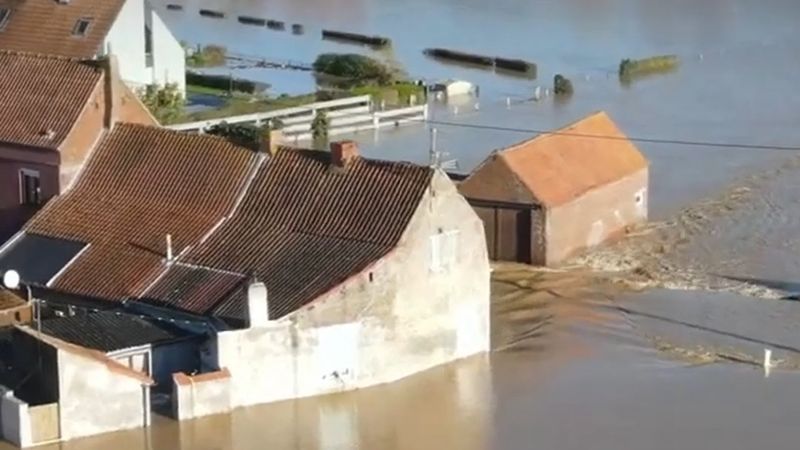 Pas-de-Calais'de 24 Ekim cumartesi akşamı turuncu sel alarmı