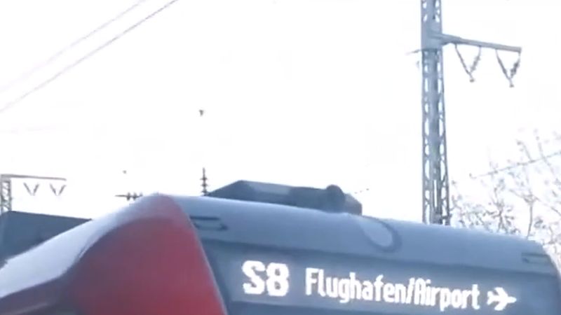 Münih'te Westkreuz köprü inşaatı: banliyö treni 23 Ekim-23 Kasım kesintili
