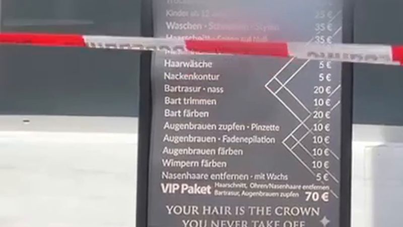 Sylt'te berber salonuna ateş açan iki zanlı cinayete teşebbüsle suçlandı