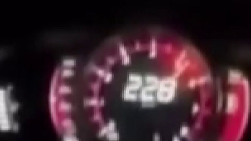 Kuzey Marmara Otoyolu'nda 232 km hızla makas atan sürücüye 145 bin lira ceza