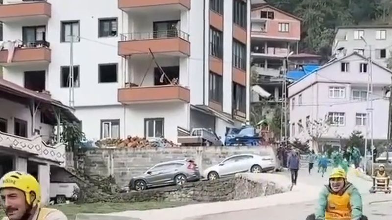 Rize'de 16. Laz Ralli: tahta arabalar saatte 50 kilometreye ulaştı