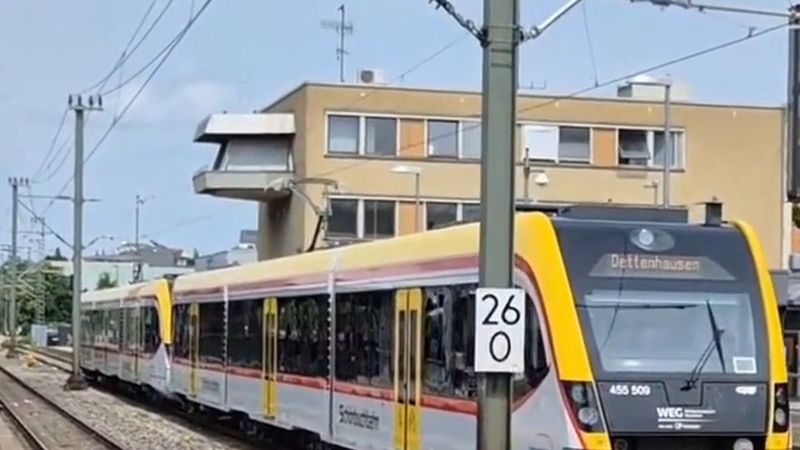 Böblingen-Dettenhausen Schönbuch hattında 24 Ekim-1 Kasım tren yok