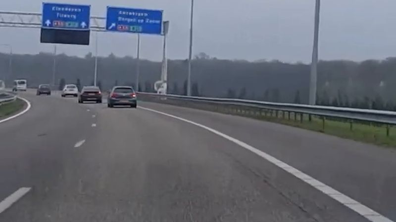 A58 Breda Sint-Annabosch kavşağında 30 Ekim-3 Kasım kapanış