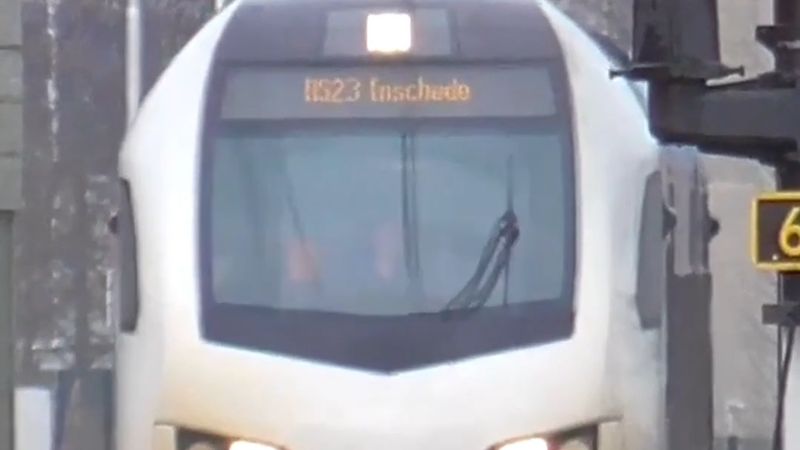 Hollanda'da hafta sonu Almelo ile Enschede arasında tren yok