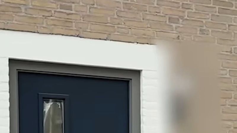 Tilburg'da beş çocuklu ailenin evinin kapısında patlayıcı patladı