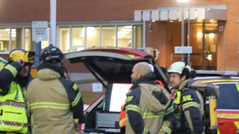 Östersund'da Sosyal Sigorta Kurumu'nun ofisi şüpheli posta gönderisi nedeniyle boşaltıldı