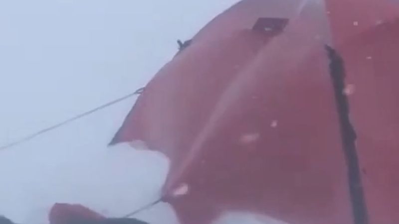 Jämtland'ın güneyindeki dağlara 27 Ekim Salı için sarı rüzgâr uyarısı