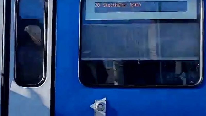 Stockholm'de Roslagsbanan'ın iki istasyonu üç yıl kapanabilir