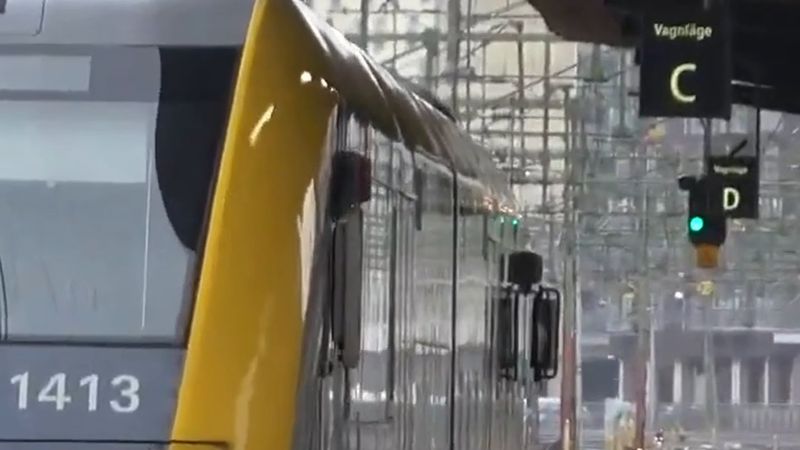 Göteborg Merkez Garı iki gece trenlere kapanıyor