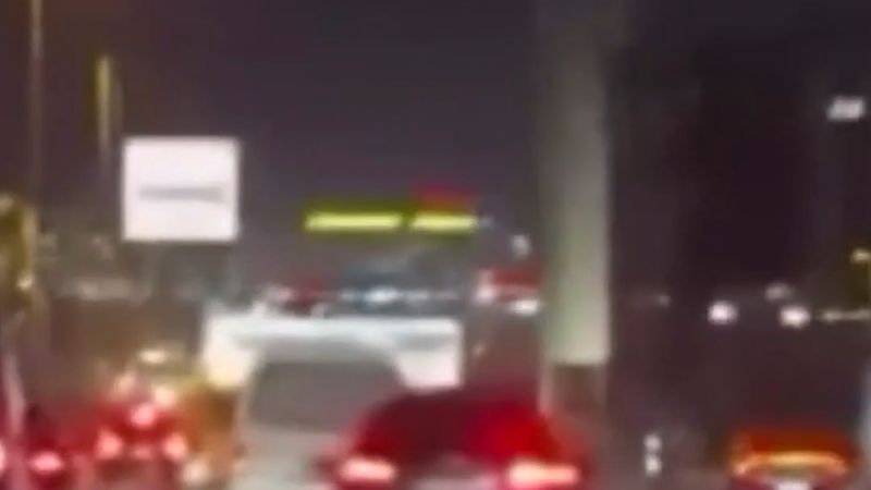 Zeytinburnu D-100'de makas atan sürücüye ve araç sahibine 336 bin lira ceza