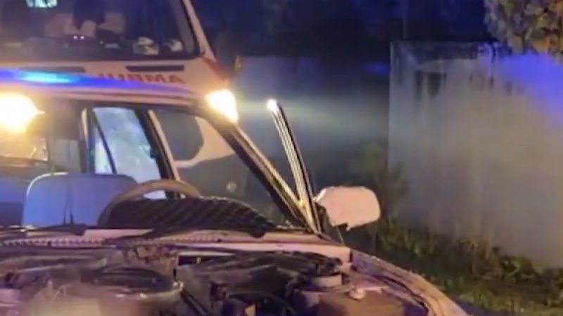 Kütahya'da takla atan otomobil hurdaya döndü: 1'i ağır 4 yaralı