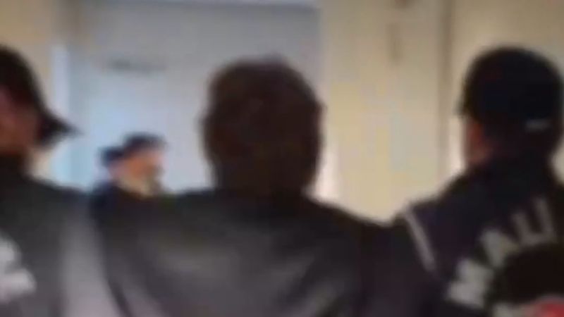 Kırmızı bültenle aranan 'Balina James' Richard James Schueler'in Beşiktaş'taki gözaltı görüntüleri ortaya çıktı