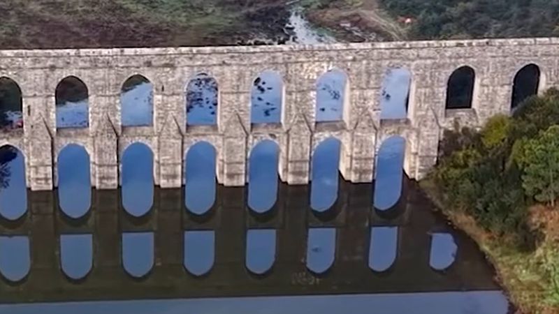 Alibey Barajı yüzde 75'i geçti: Güzelce Kemeri suyla buluştu